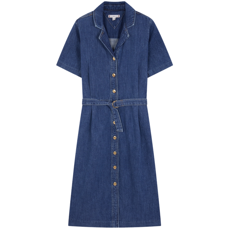 Женское платье с коротким рукавом Tommy Hilfiger, синий
Женское платье с коротким рукавом Tommy Hilfiger, синий