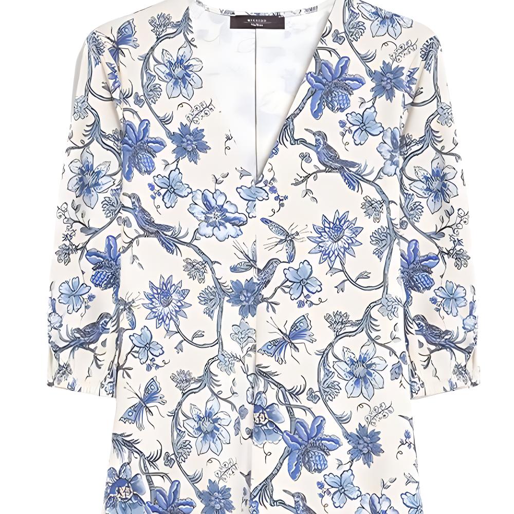 Длинное платье с длинными рукавами женское небесно-голубое MaxMara
Длинное платье с длинными рукавами женское небесно-голубое MaxMara