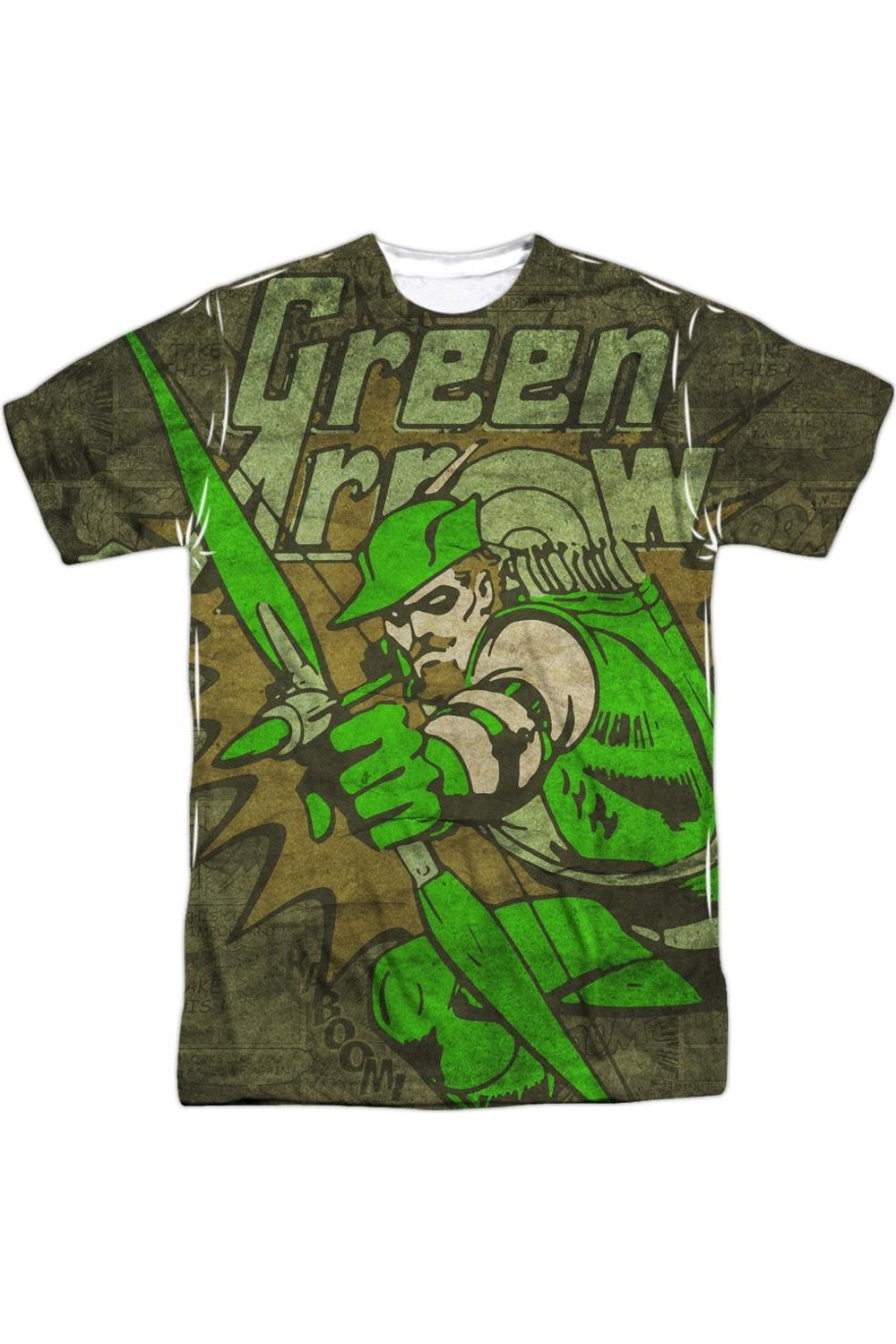 Футболка DC Comics Take Aim с коротким рукавом для взрослых из полиэстера Gildan, белый
Футболка DC Comics Take Aim с коротким рукавом для взрослых из полиэстера Gildan, белый