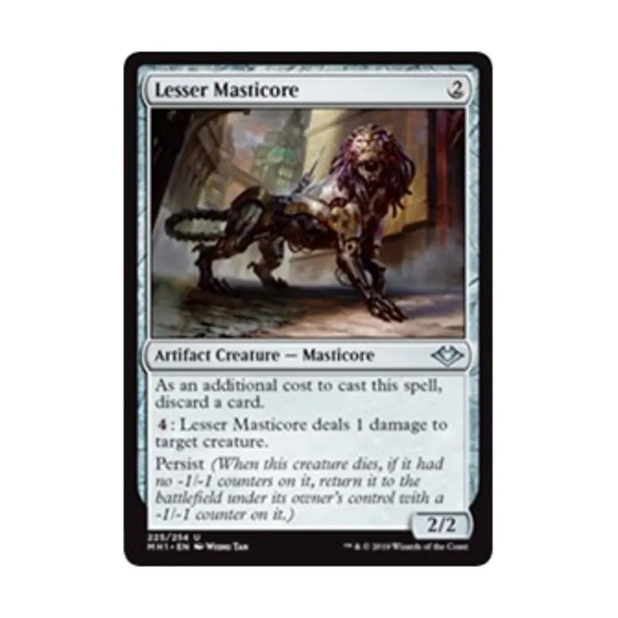 CCG Малый Мастикор (U), MTG - Modern Horizons
CCG Малый Мастикор (U), MTG - Modern Horizons