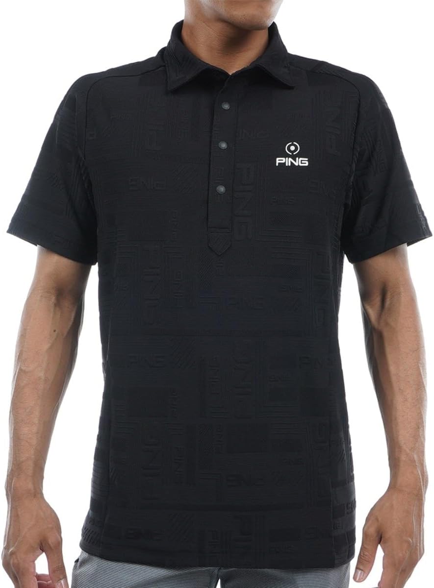 Мужская рубашка-поло Ping с коротким рукавом (эластичная ткань, подходит для всех видов гольфа) - Размер 621-3260801, черный
Мужская рубашка-поло Ping с коротким рукавом (эластичная ткань, подходит для всех видов гольфа) - Размер 621-3260801, черный