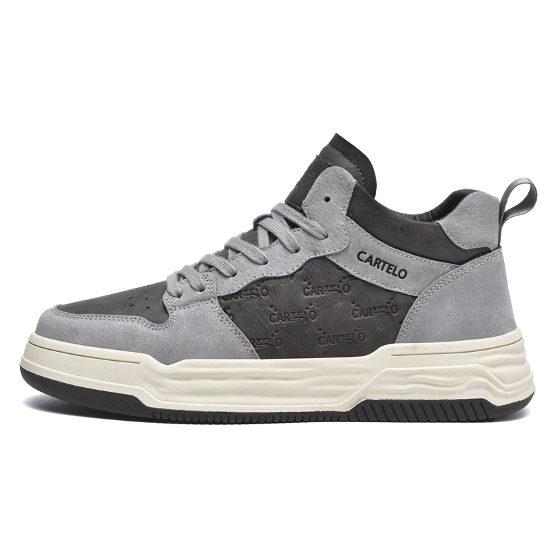 CARTELO Мужские мидтоп скейтборд кроссовки тёмно-серые, цвет Dark Gray
CARTELO Мужские мидтоп скейтборд кроссовки тёмно-серые, цвет Dark Gray