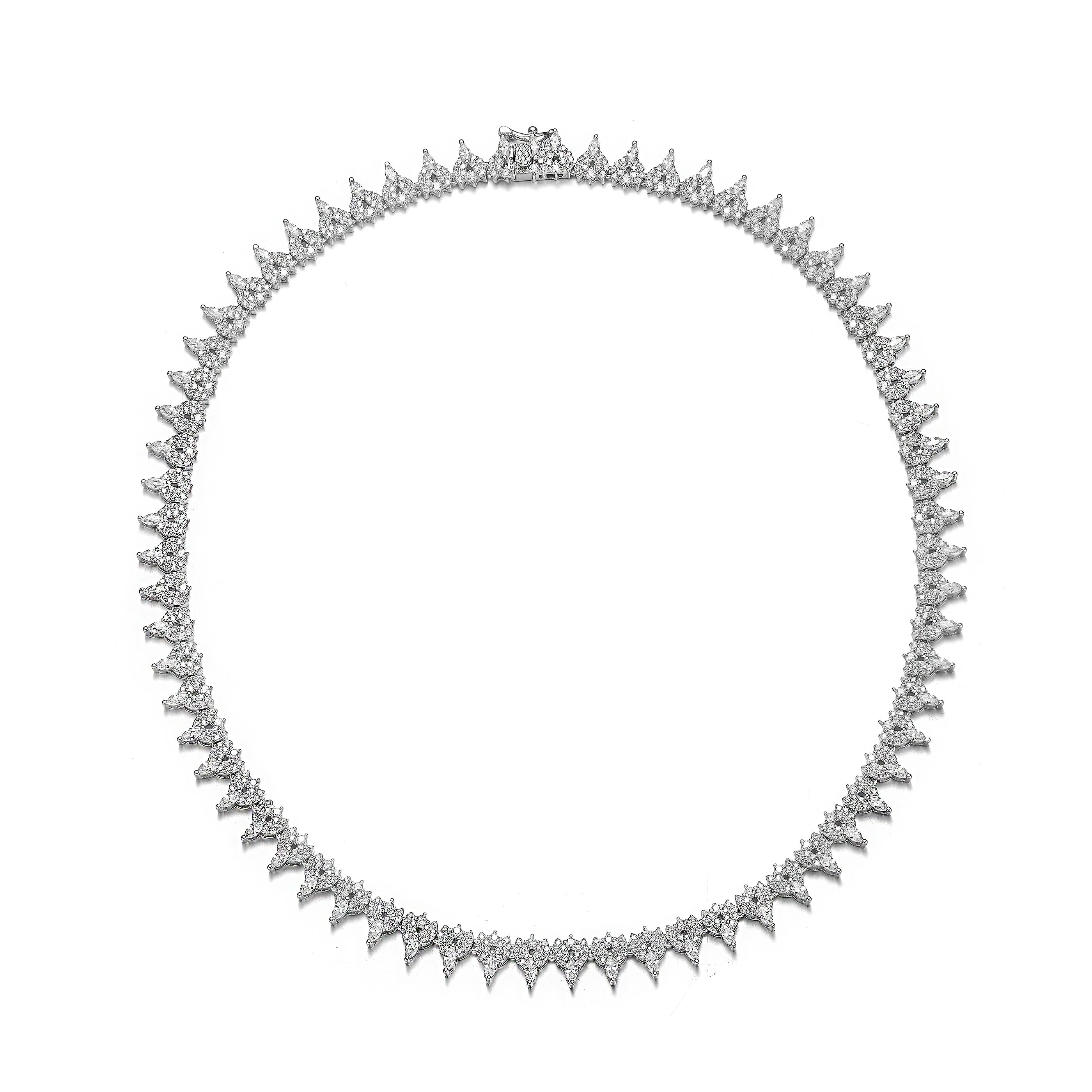 Теннисное ожерелье GENEVIVE из стерлингового серебра с прозрачными кубическими цирконами Genevive, серебряный
Теннисное ожерелье GENEVIVE из стерлингового серебра с прозрачными кубическими цирконами Genevive, серебряный