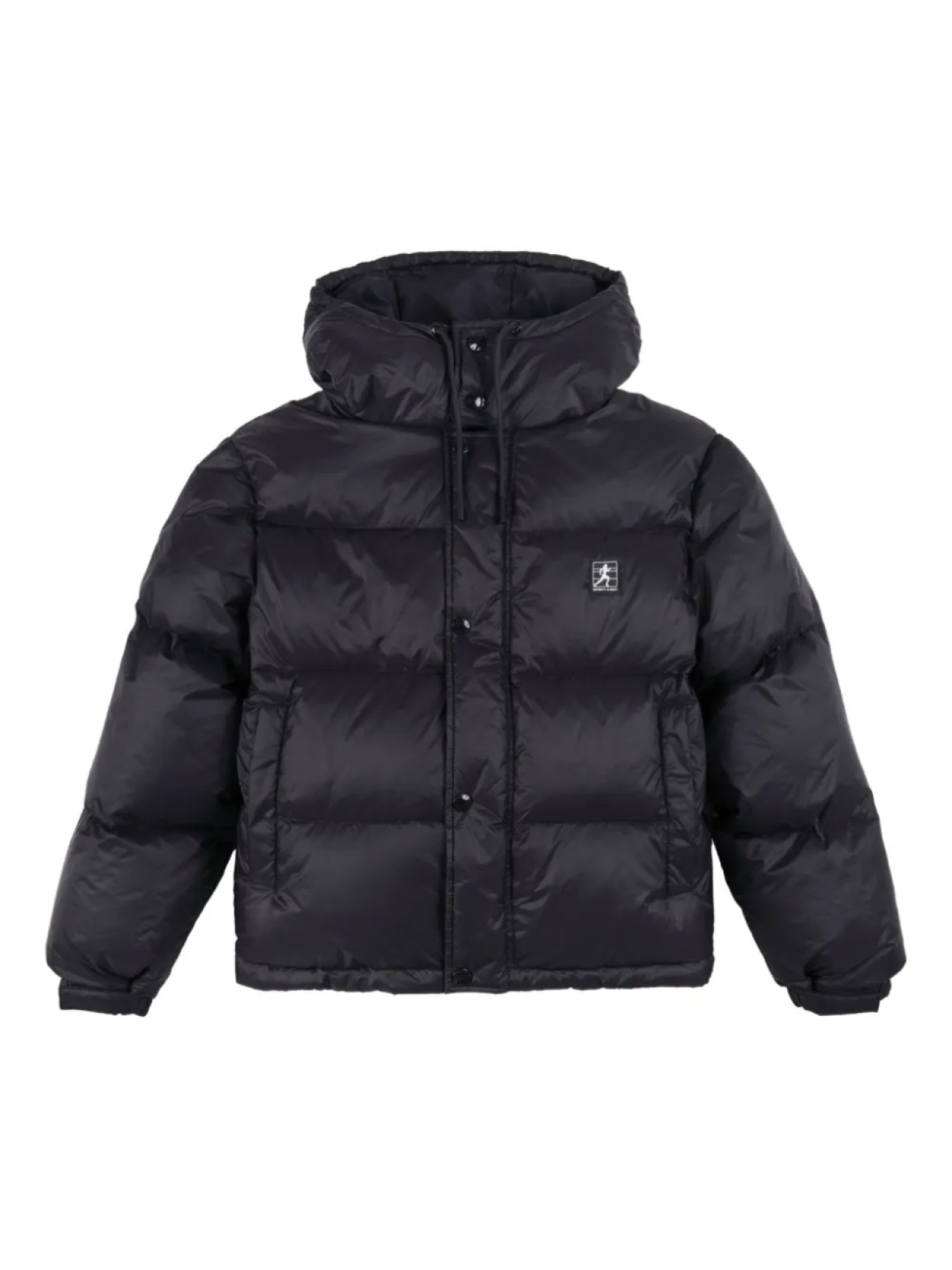 Sporty & Rich пуховик с нашивкой-логотипом, черный
Sporty & Rich пуховик с нашивкой-логотипом, черный