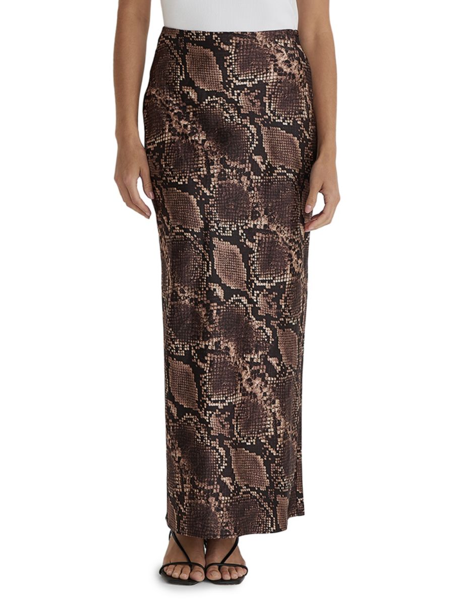 Юбка макси со змеиным принтом Novah 4th & Reckless, цвет Snake Print
Юбка макси со змеиным принтом Novah 4th & Reckless, цвет Snake Print