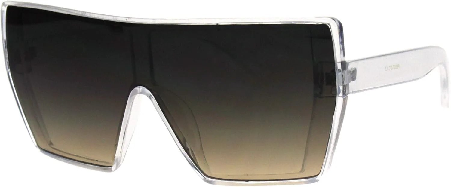 SA106 Женские футуристические солнцезащитные очки с плоской верхней частью, градиентным рисунком в виде бабочки, из пластика, в стиле ретро, Clear Brown Smoke
SA106 Женские футуристические солнцезащитные очки с плоской верхней частью, градиентным рисунком в виде бабочки, из пластика, в стиле ретро, Clear Brown Smoke