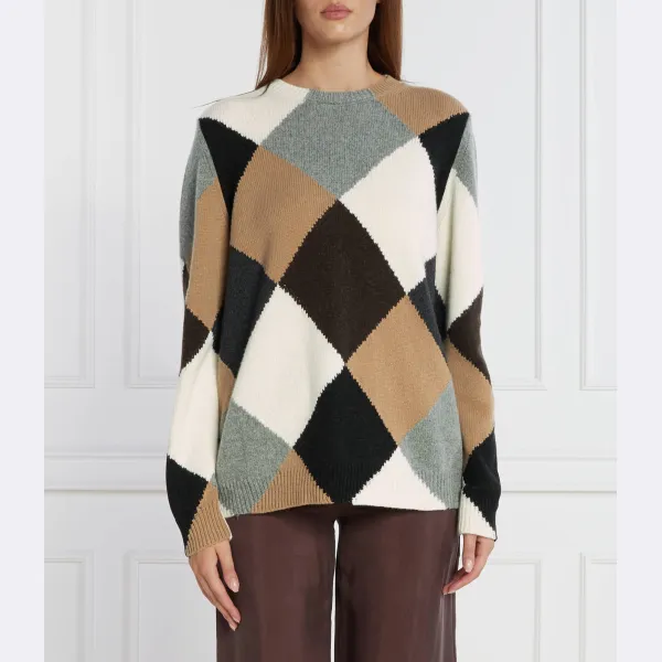 Свитер обычного кроя с добавлением кашемира Liviana Conti, коричневый
Свитер обычного кроя с добавлением кашемира Liviana Conti, коричневый