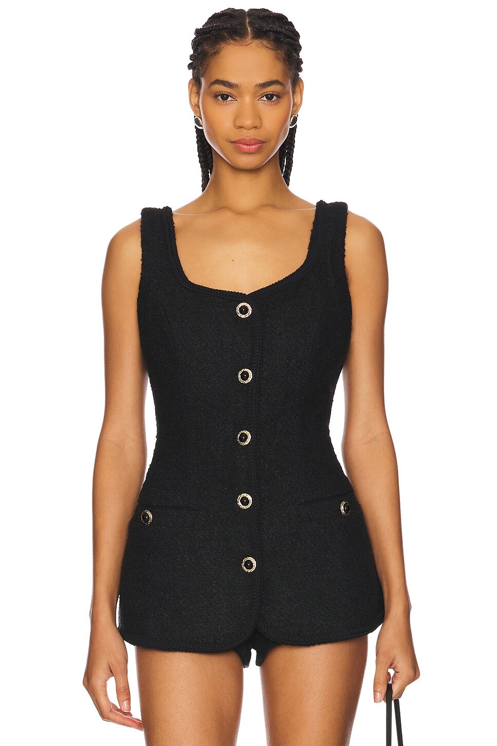 Твидовый топ габриэль Majorelle, черный
Твидовый топ габриэль Majorelle, черный