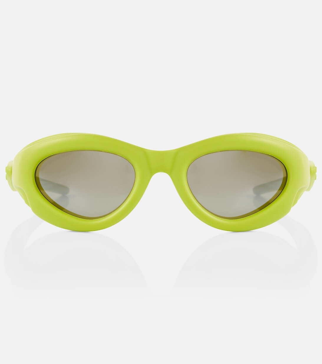 Овальные солнцезащитные очки из ацетата Bottega Veneta, зеленый
Овальные солнцезащитные очки из ацетата Bottega Veneta, зеленый