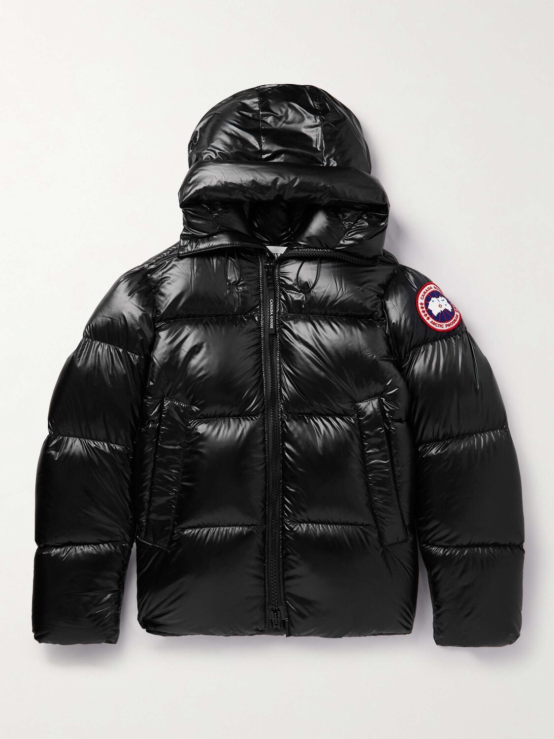 Стеганый пуховик Crofton из рипстопа из переработанного нейлона CANADA GOOSE, черный
Стеганый пуховик Crofton из рипстопа из переработанного нейлона CANADA GOOSE, черный
