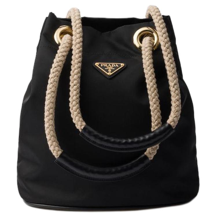 PRADA Переработанный нейлоновый ведерко сумка женская маленькая черная
PRADA Переработанный нейлоновый ведерко сумка женская маленькая черная