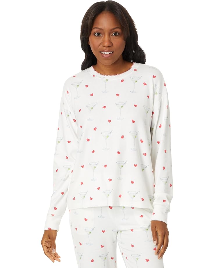 Пижамный топ P.J. Salvage Holiday Happy Hour Long, цвет Ivory Martinis
Пижамный топ P.J. Salvage Holiday Happy Hour Long, цвет Ivory Martinis