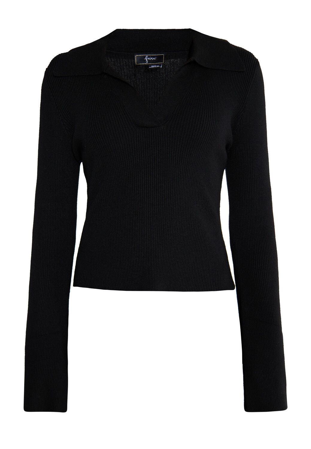 Свитер faina, черный 
Свитер faina, черный