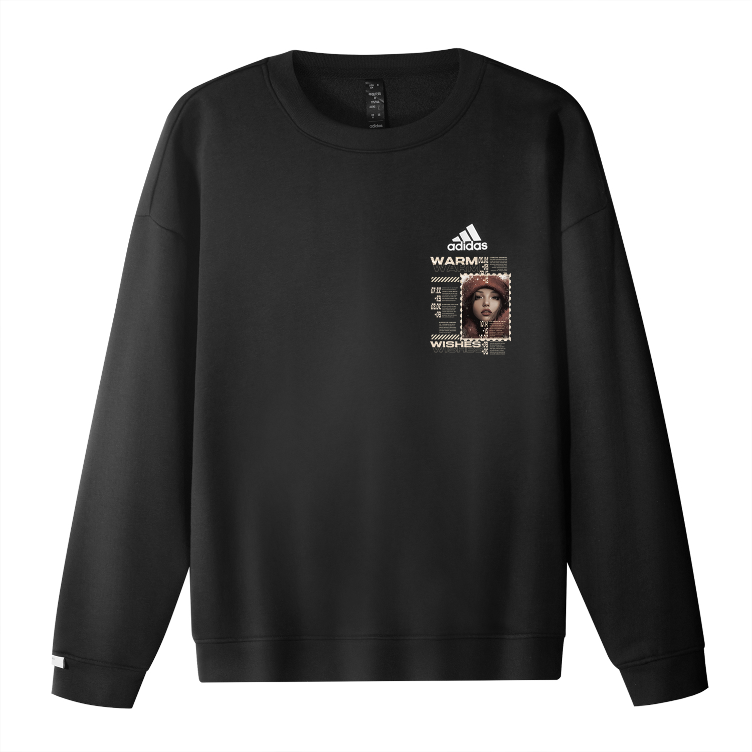 Adidas Свитшот унисекс черный
Adidas Свитшот унисекс черный