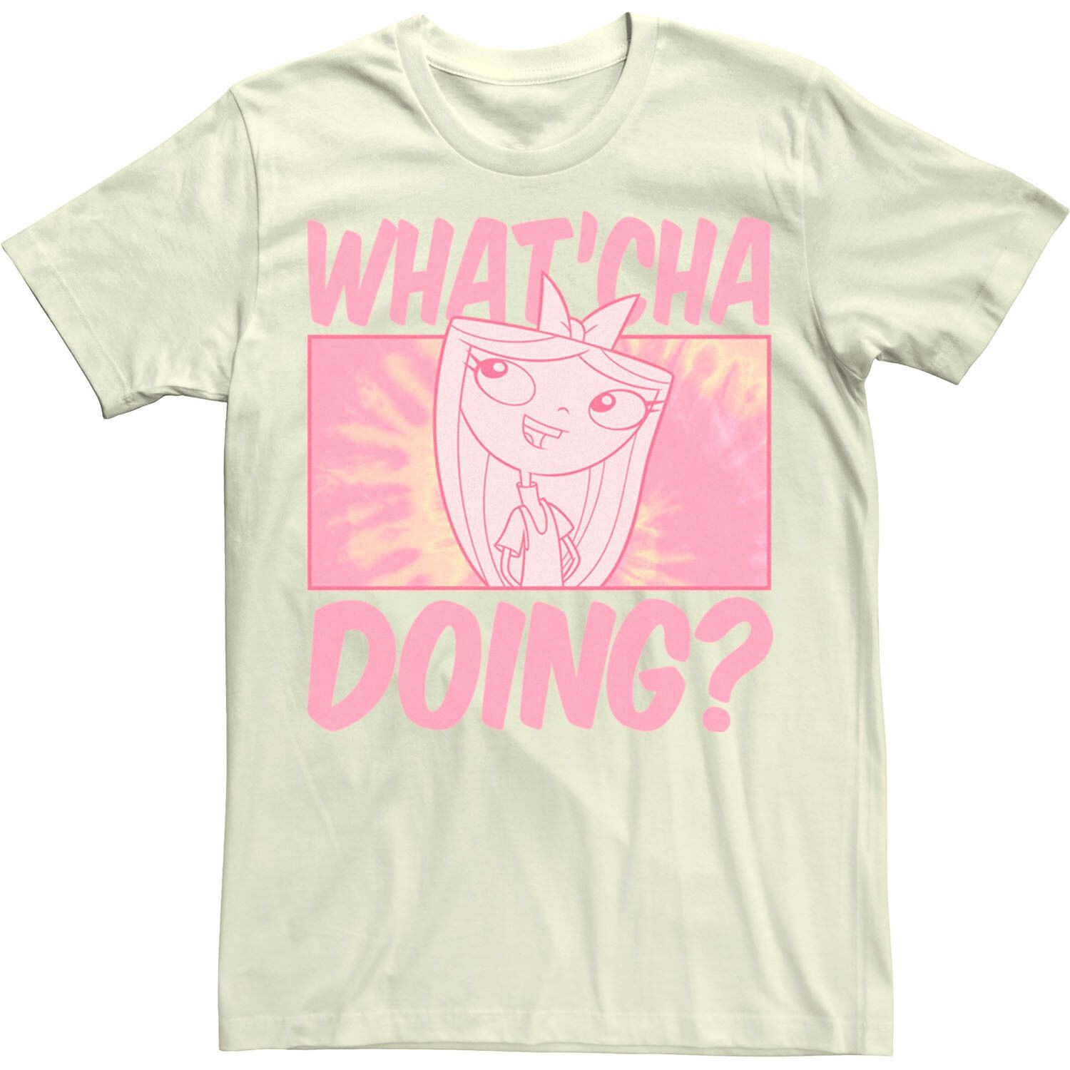 Мужская футболка Disney Phineas And Ferb Whatcha Doing Licensed Character
Мужская футболка Disney Phineas And Ferb Whatcha Doing Licensed Character