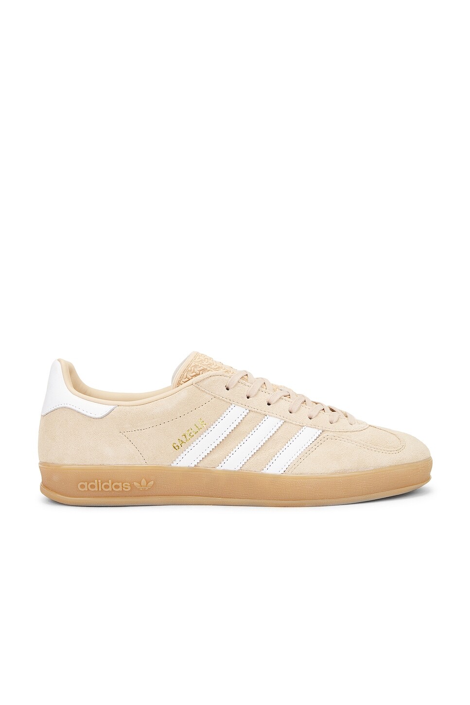 Кроссовки женские Gazelle Indoor Adidas Originals, цвет Magic Beige, White, & Gum
Кроссовки женские Gazelle Indoor Adidas Originals, цвет Magic Beige, White, & Gum