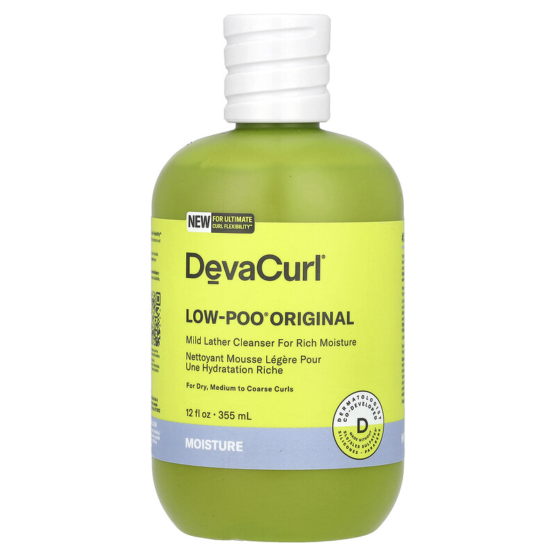DevaCurl, Low-Poo Original, очищающее средство с мягкой пеной, для сухих, средних и жестких локонов, 355 мл (12 жидк. Унций)
DevaCurl, Low-Poo Original, очищающее средство с мягкой пеной, для сухих, средних и жестких локонов, 355 мл (12 жидк. Унций)