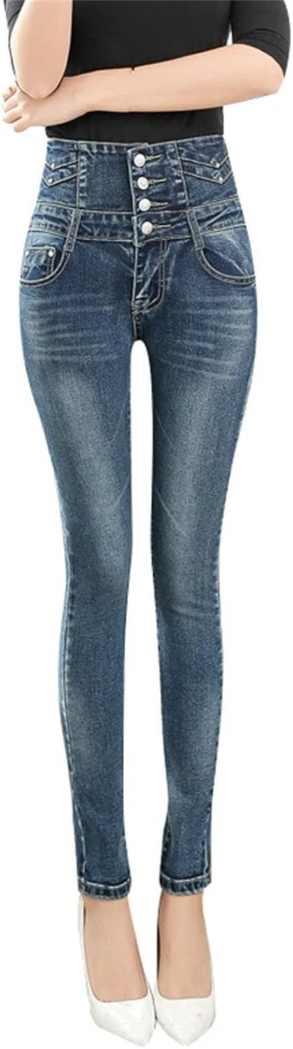 Maiyifu-GJ Женские джинсы скинни с высокой посадкой, Slim Fit, 4 пуговицы
Maiyifu-GJ Женские джинсы скинни с высокой посадкой, Slim Fit, 4 пуговицы
