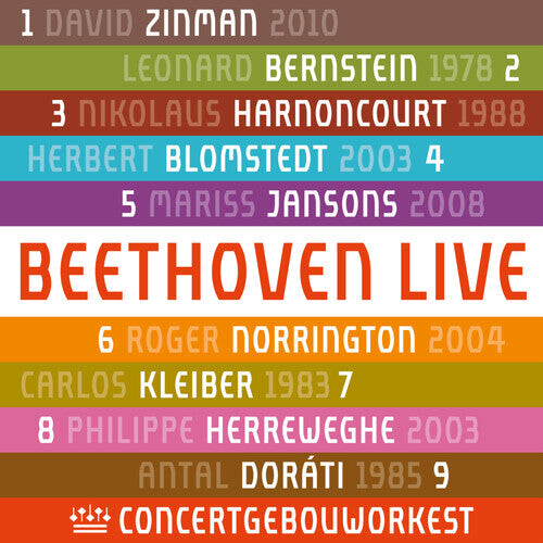 CD диск Concertgebouworkest: Beethoven: Symphonies Nos. 1 - 9
CD диск Concertgebouworkest: Beethoven: Symphonies Nos. 1 - 9
