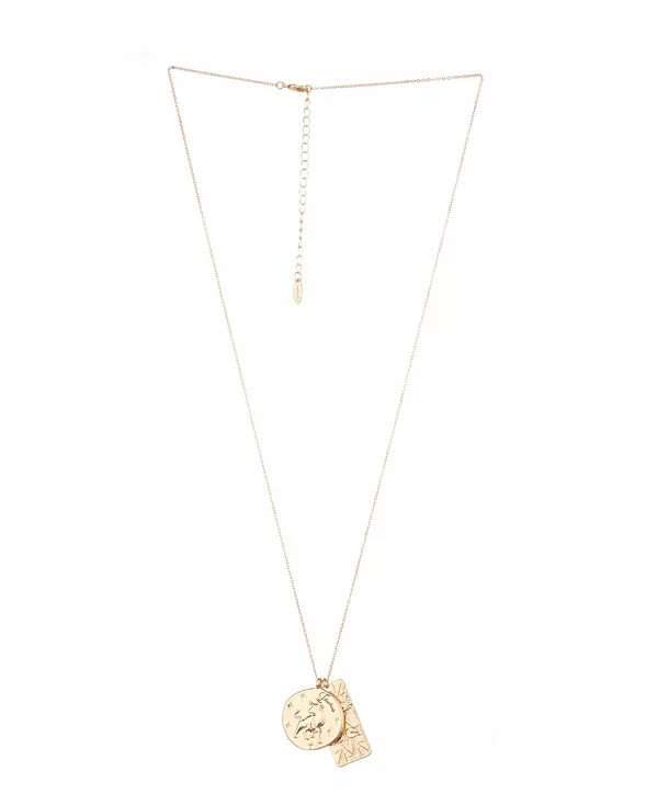 Женское колье с двумя подвесками со знаком зодиака Ettika, taurus
Женское колье с двумя подвесками со знаком зодиака Ettika, taurus