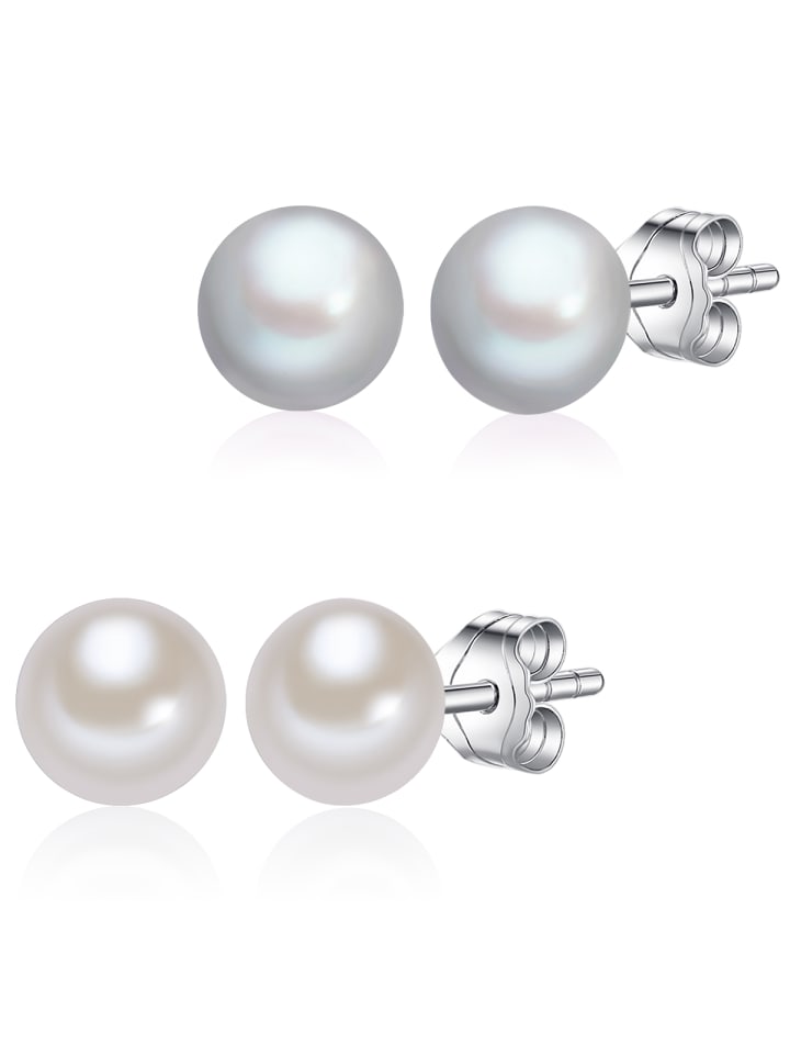 Lulu & Jane Серьги-гвоздики с жемчугом, серебро 925 пробы, пресноводный культивированный жемчуг белого цвета
Lulu & Jane Серьги-гвоздики с жемчугом, серебро 925 пробы, пресноводный культивированный жемчуг белого цвета