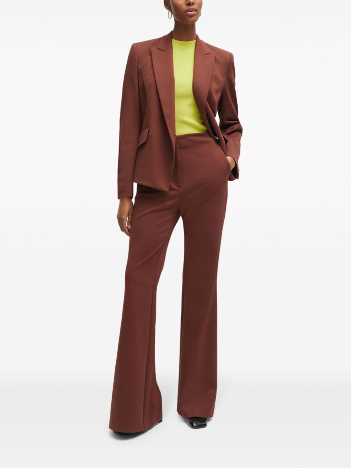 Топ без рукавов в тонкую рубчику BOSS, желтый
Топ без рукавов в тонкую рубчику BOSS, желтый