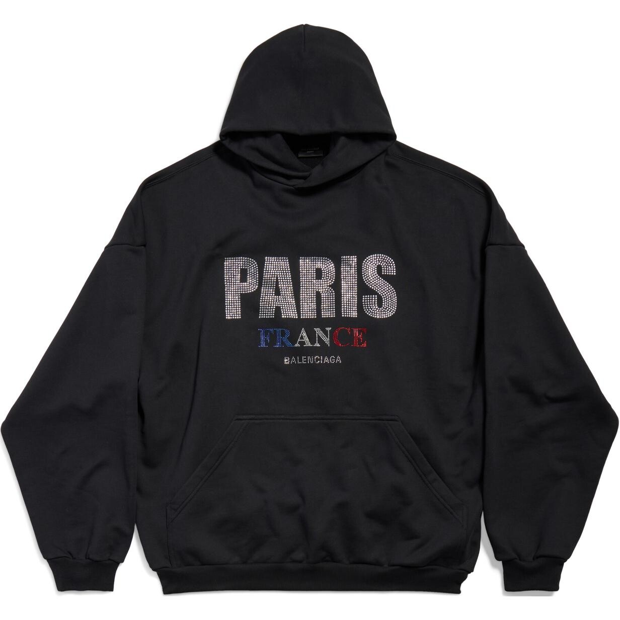 Толстовка унисекс черная Balenciaga, черный
Толстовка унисекс черная Balenciaga, черный