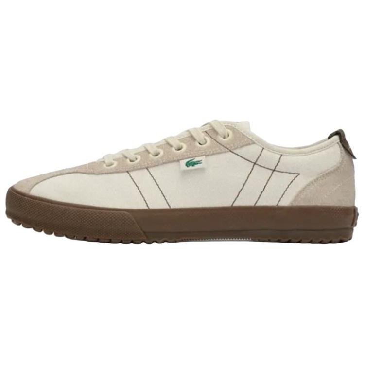 Нескользящие износостойкие низкие повседневные туфли цвета экрю для мужчин LACOSTE, Ecru
Нескользящие износостойкие низкие повседневные туфли цвета экрю для мужчин LACOSTE, Ecru