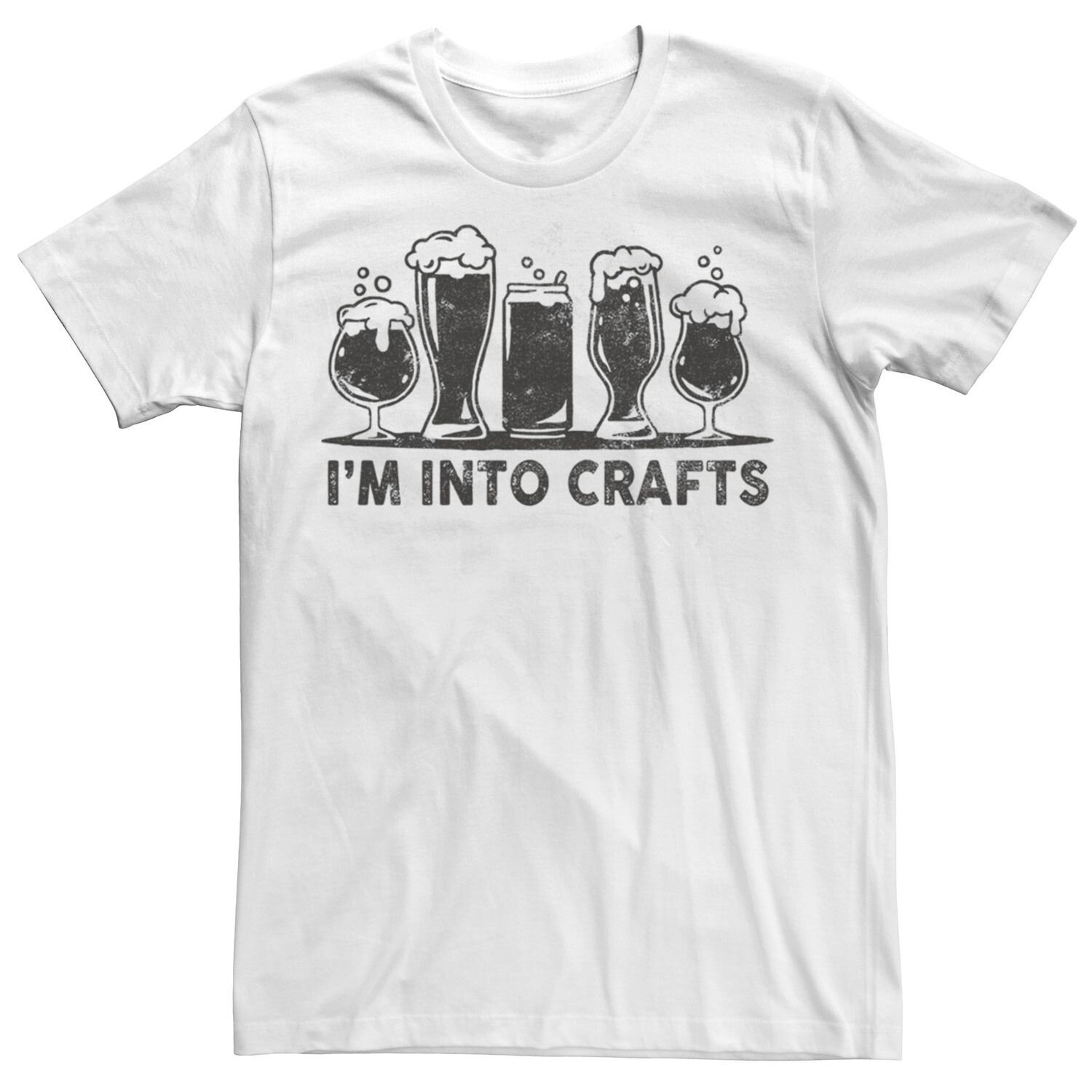 Мужская футболка из пивной линейки «I'm Into Crafts» Licensed Character 
Мужская футболка из пивной линейки «I'm Into Crafts» Licensed Character