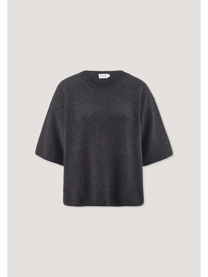 Вязаный свитер свободного кроя антрацитового цвета Hessnatur
Вязаный свитер свободного кроя антрацитового цвета Hessnatur