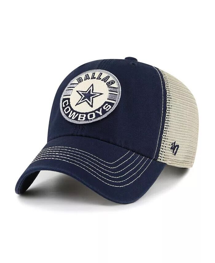Мужская темно-синяя, натуральная шляпа Dallas Cowboys Notch Trucker Clean Up Adjustable '47 Brand
Мужская темно-синяя, натуральная шляпа Dallas Cowboys Notch Trucker Clean Up Adjustable '47 Brand