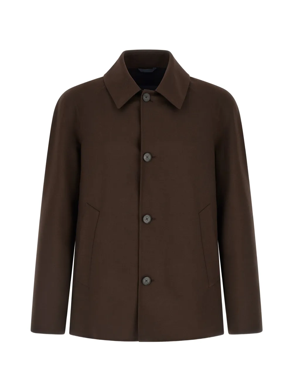 Рубашка-куртка на пуговицах Herno, коричневый
Рубашка-куртка на пуговицах Herno, коричневый