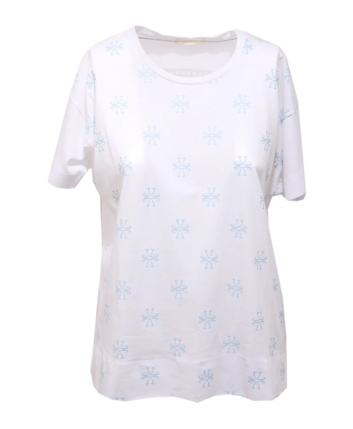 Хлопковая рубашка с принтом белого и синего цвета Jacob Cohã«N, белый
Хлопковая рубашка с принтом белого и синего цвета Jacob Cohã«N, белый