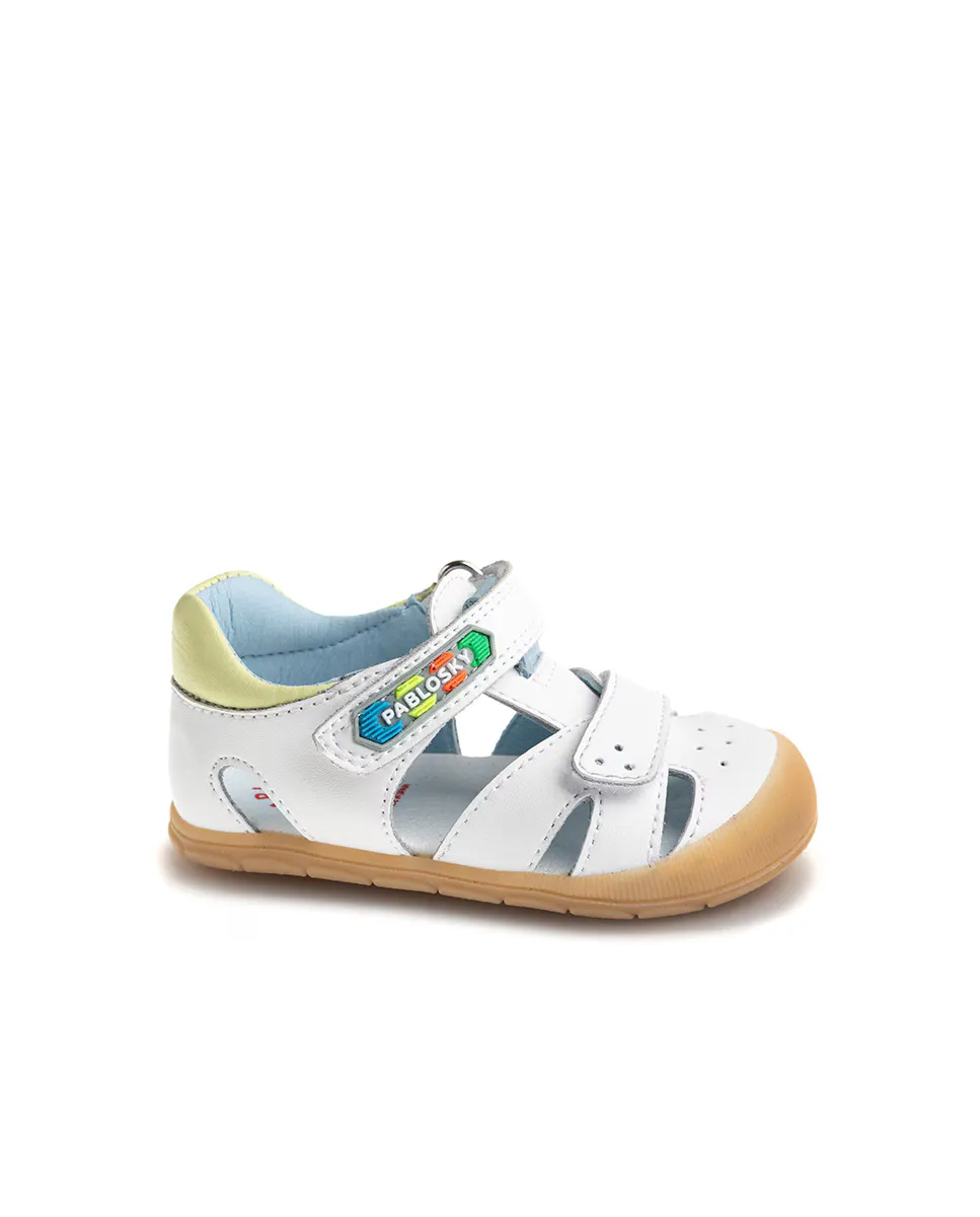 Детские сандалии Leader-tech с застежкой-липучкой Pablosky, белый
Детские сандалии Leader-tech с застежкой-липучкой Pablosky, белый