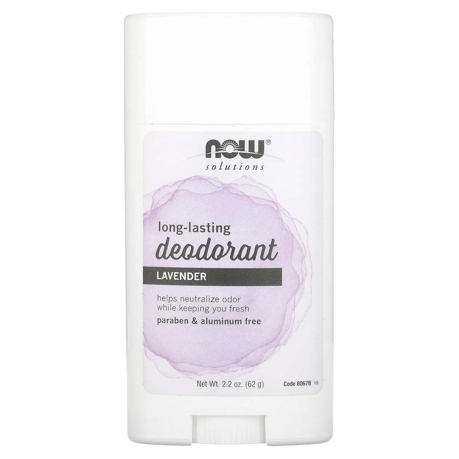 Now Foods Solutions дезодорант-карандаш длительного действия освежающая лаванда 62 г (2,2 унции)
Now Foods Solutions дезодорант-карандаш длительного действия освежающая лаванда 62 г (2,2 унции)