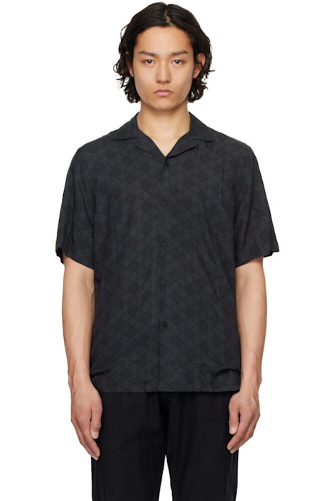 Черная рубашка Sebastian из вискозы OAS
Черная рубашка Sebastian из вискозы OAS