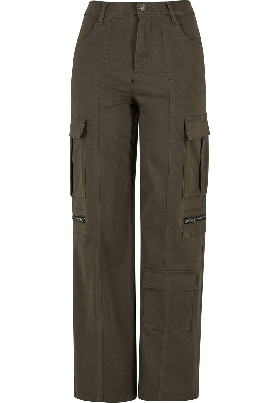 Брюки карго Urban Classics, оливковый
Брюки карго Urban Classics, оливковый