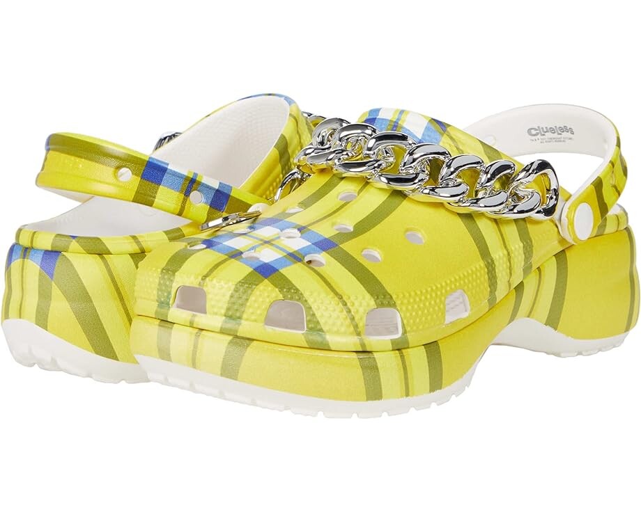 Сабо Crocs Zappos x Crocs Clueless Exclusive: 'The Cher' Classic Platform, желтый
Сабо Crocs Zappos x Crocs Clueless Exclusive: 'The Cher' Classic Platform, желтый