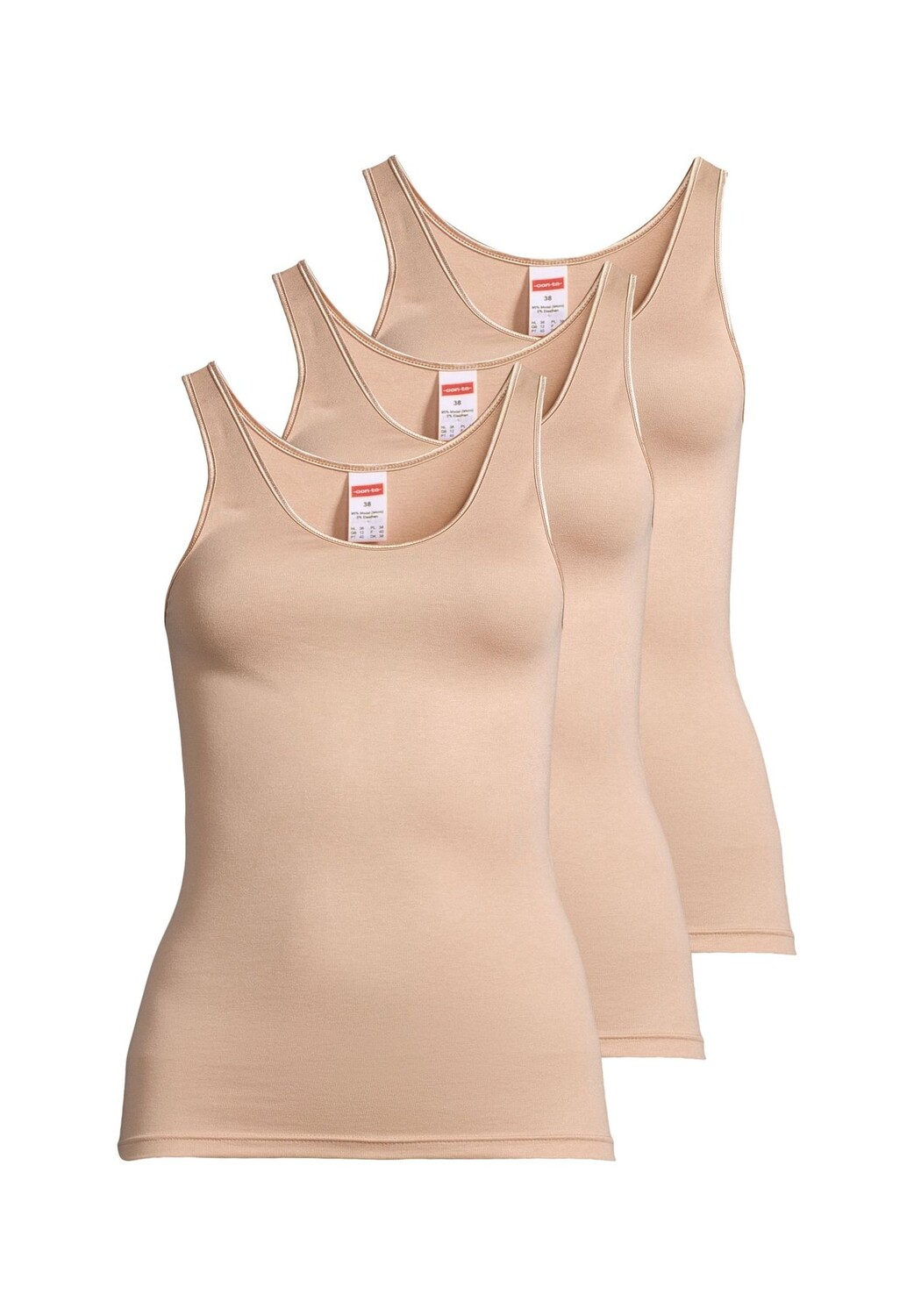 Нижняя рубашка/верхний комплект из 3 модальных изделий -con-ta-, цвет Ton
Нижняя рубашка/верхний комплект из 3 модальных изделий -con-ta-, цвет Ton