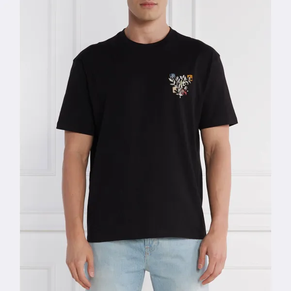 Маленькая футболка классического кроя с абстрактным узором SS cn Guess, черный
Маленькая футболка классического кроя с абстрактным узором SS cn Guess, черный