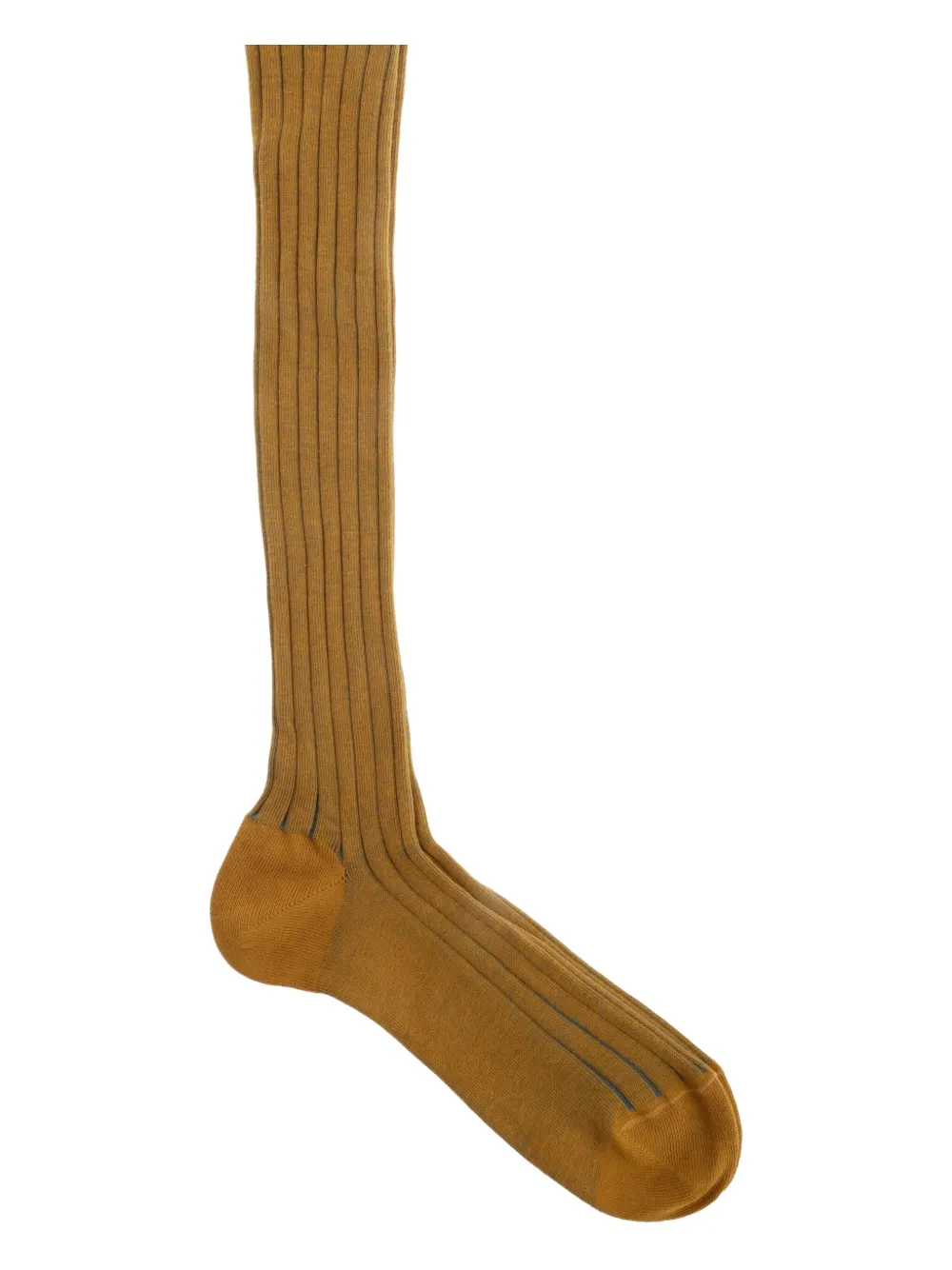 Ребристые хлопковые носки Gallo, коричневый
Ребристые хлопковые носки Gallo, коричневый