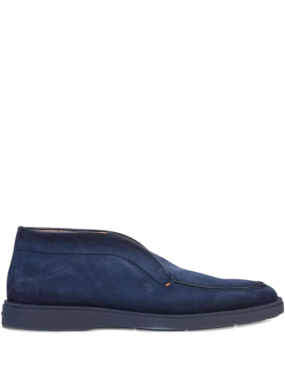Кожаные мокасины без застежек Santoni, синий
Кожаные мокасины без застежек Santoni, синий