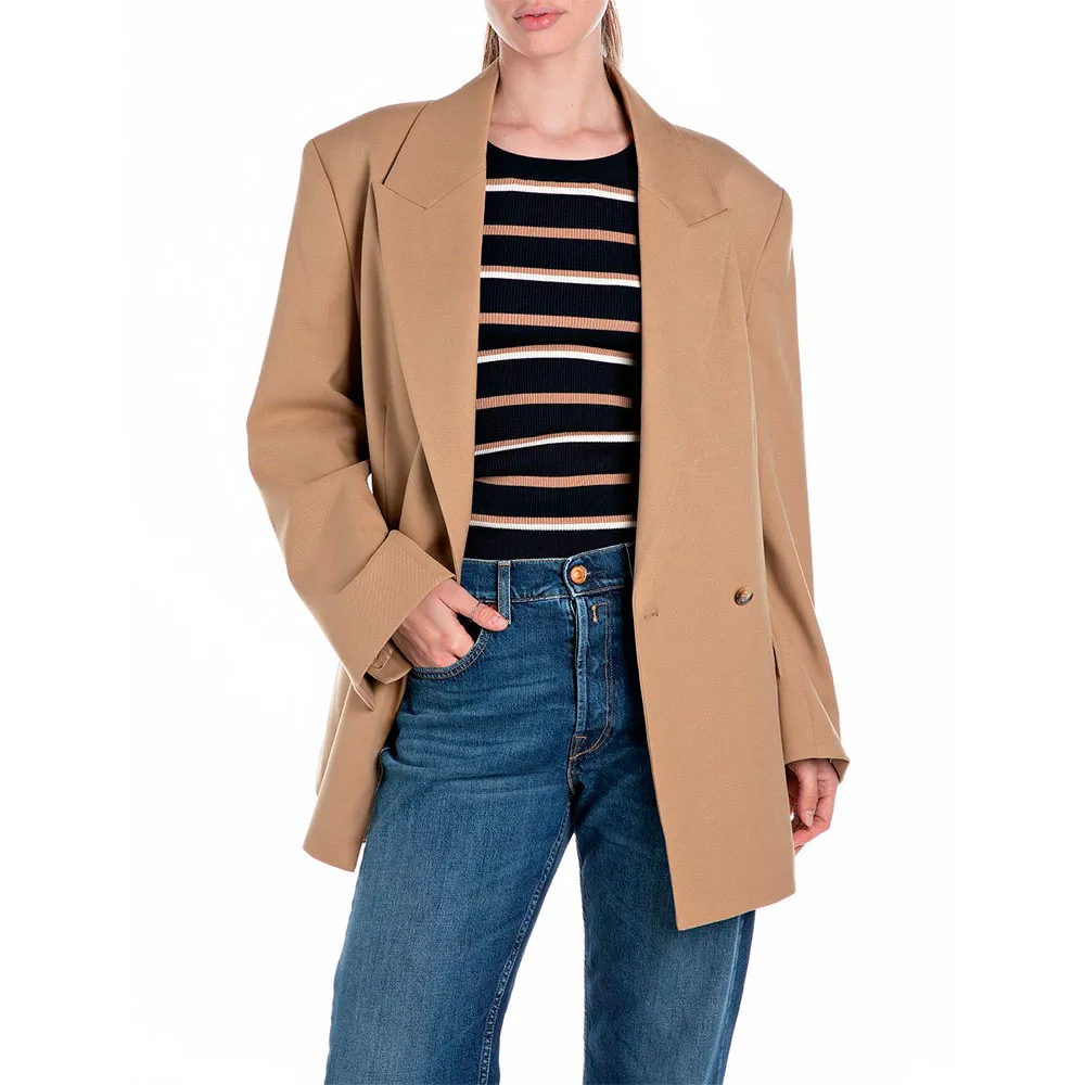 Блейзер Replay W7895.000.85168, коричневый
Блейзер Replay W7895.000.85168, коричневый