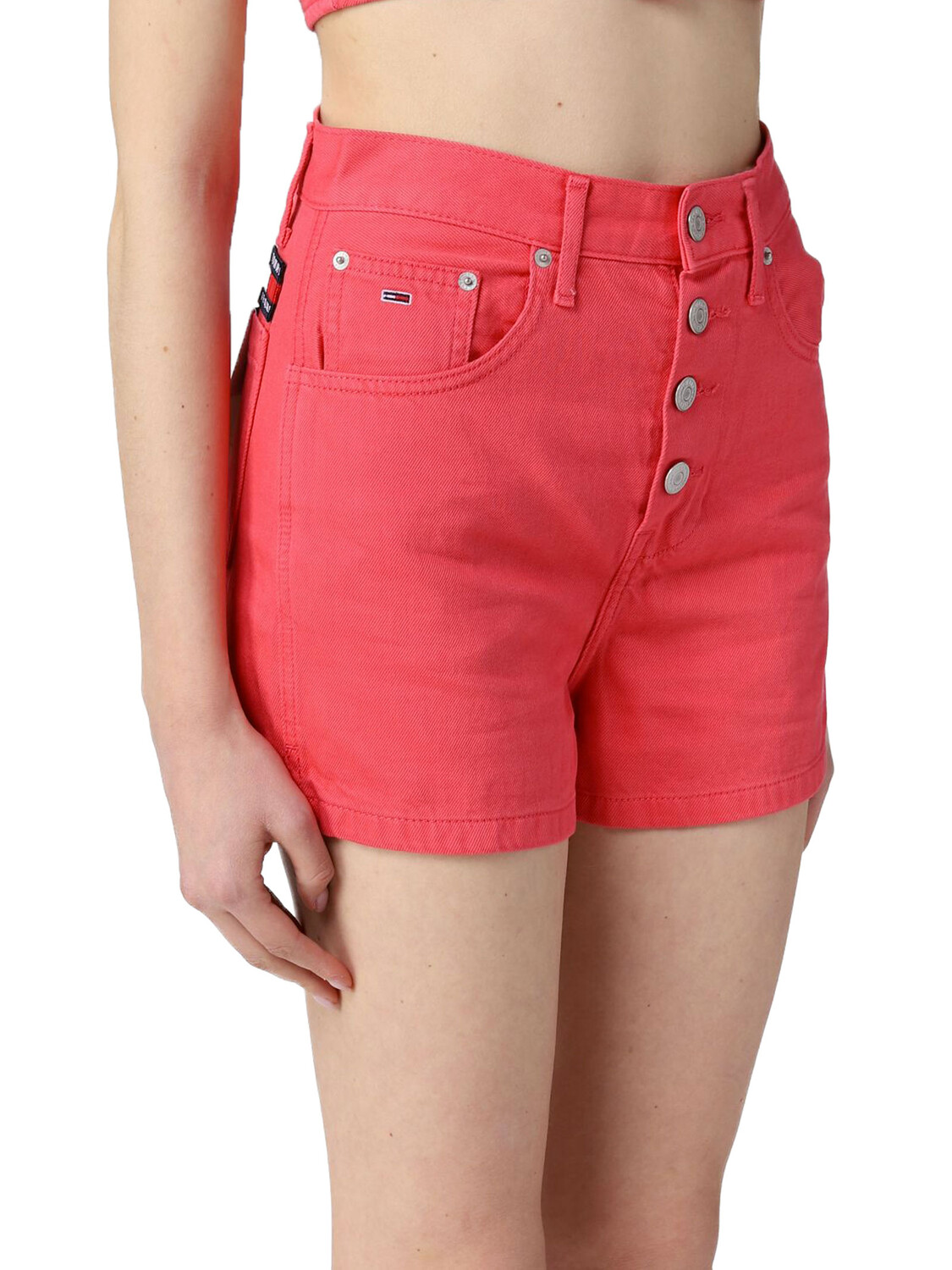 Tommy JEANS Джинсы из денима с высокой посадкой, розовый
Tommy JEANS Джинсы из денима с высокой посадкой, розовый