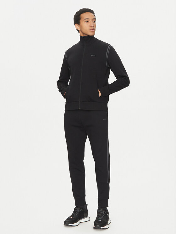Спортивный костюм обычный крой 50533738 Boss, черный 
Спортивный костюм обычный крой 50533738 Boss, черный