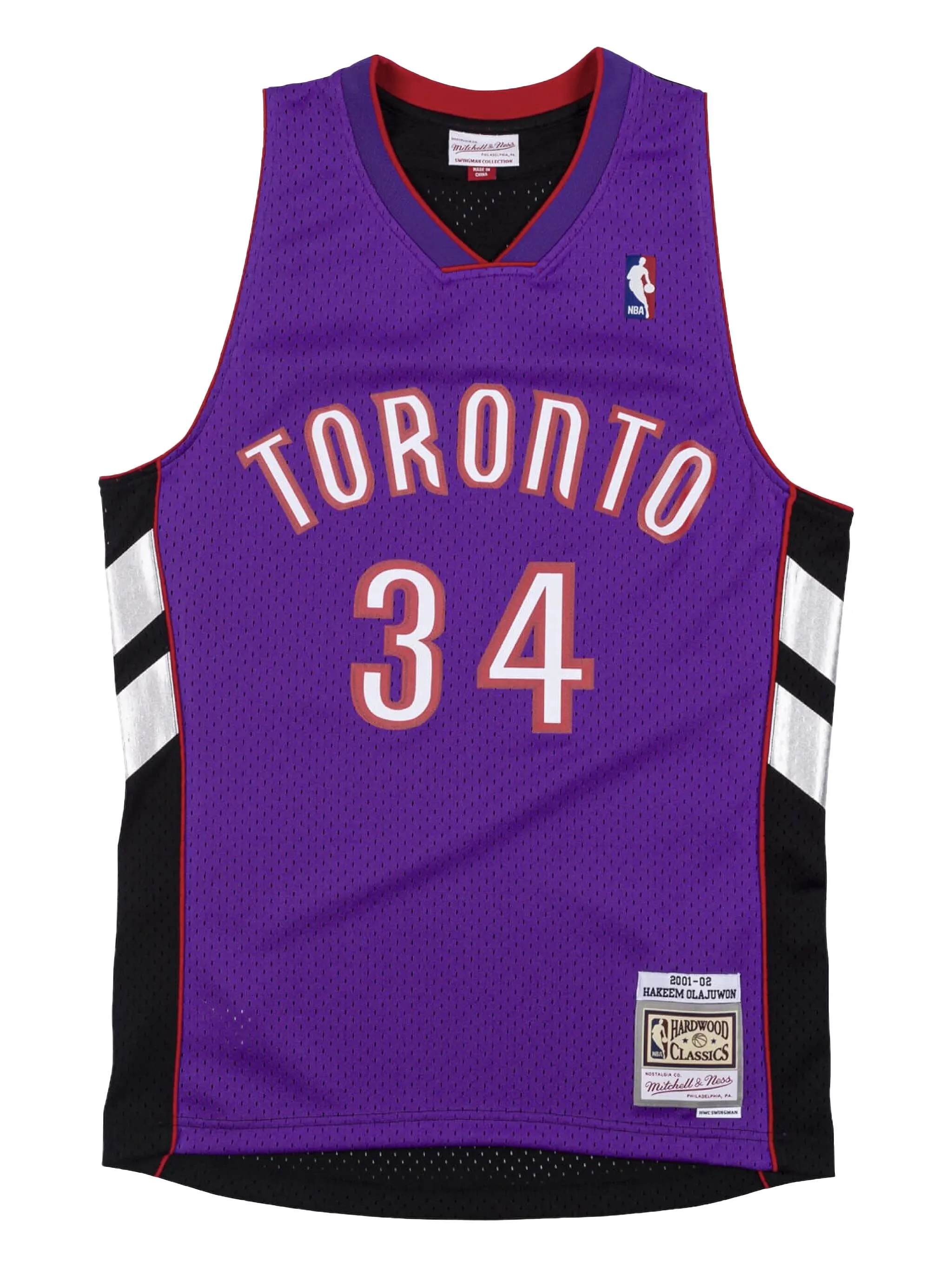 Топ Toronto Raptors 2001-02 Hakeem Olajuwon Swingman из коллаборации с NBA Mitchell & Ness, фиолетовый
Топ Toronto Raptors 2001-02 Hakeem Olajuwon Swingman из коллаборации с NBA Mitchell & Ness, фиолетовый