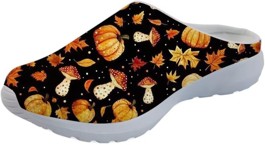 Мужские садовые сабо GLENLCWE, женские сабо-сандалии, сетчатые пляжные тапочки для душа, повседневные мюли с поддержкой свода стопы для дома и улицы, Pumpkin Mushroom Maple
Мужские садовые сабо GLENLCWE, женские сабо-сандалии, сетчатые пляжные тапочки для душа, повседневные мюли с поддержкой свода стопы для дома и улицы, Pumpkin Mushroom Maple