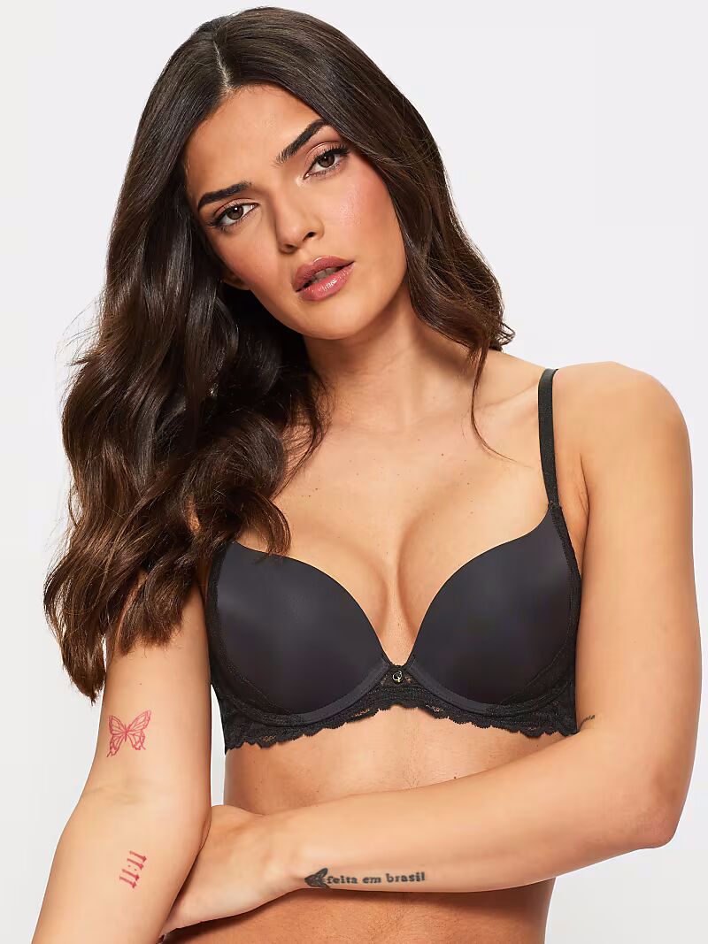 Сексуальный кружевной бюстгальтер с глубоким вырезом, черный Ann Summers
Сексуальный кружевной бюстгальтер с глубоким вырезом, черный Ann Summers