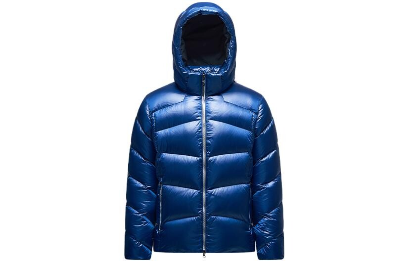 Пуховик мужской спокойный синий K·Swiss
Пуховик мужской спокойный синий K·Swiss