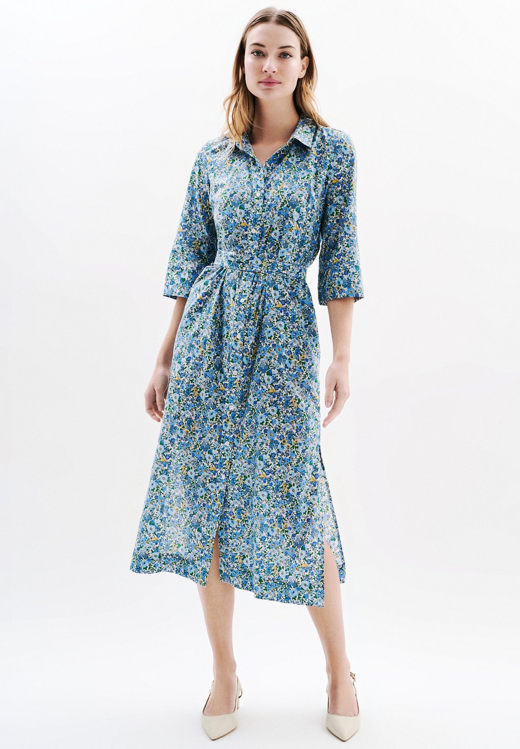 Платье-рубашка Caroll, синий
Платье-рубашка Caroll, синий